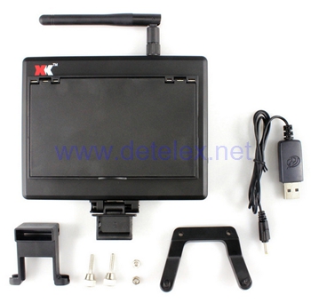 XK-X350 Stunt Air dancer drone spare parts FPV monitor set